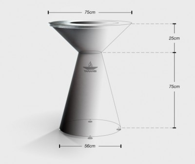 Taranis grill Banket Mini - 75cm